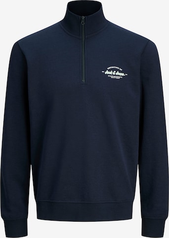 Felpa 'JJBRANDON' di JACK & JONES in blu: frontale