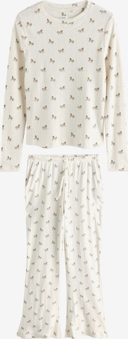 Pyjama Next en beige : devant