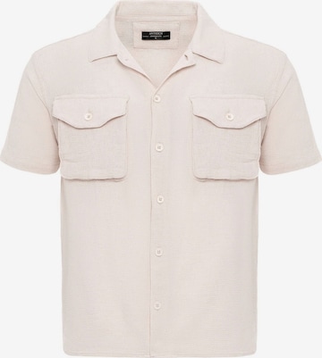 Antioch Regularny krój Koszula w kolorze beżowy: przód