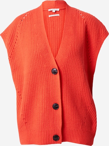 TOM TAILOR Knit Cardigan in Red: front