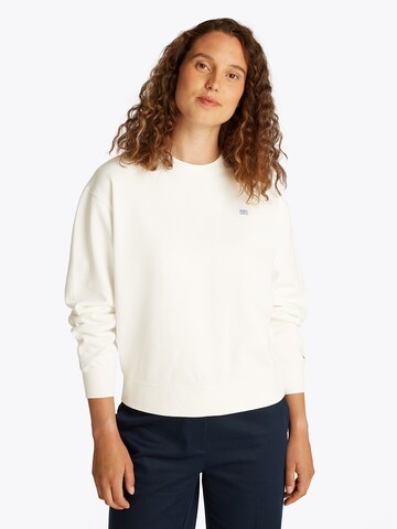 TOMMY HILFIGER Sweatshirt in White: front