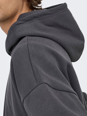Only & Sons Sweatshirt 'ONSTurner' in Grey