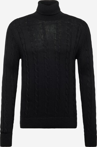 Pullover di Lindbergh in nero: frontale