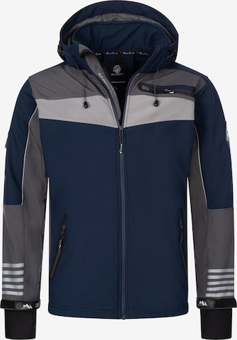 Rock Creek Outdoor jacket in Blue: front