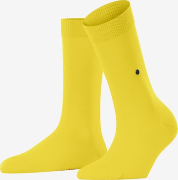 BURLINGTON Socken 'Lady' in Gelb: Vorderseite