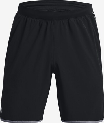 Regular Pantalon de sport UNDER ARMOUR en noir : devant