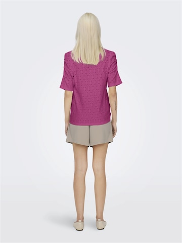 ONLY Blouse 'ROSA' in Roze