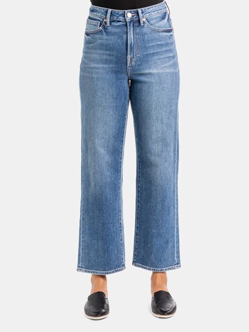 Articles of Society Wide leg Jeans 'Midtown' in Blue: front