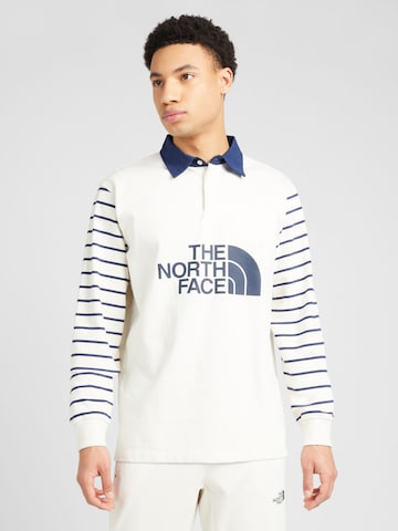 THE NORTH FACE T-shirt i vit: framsida