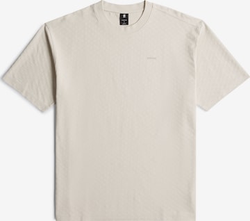 T-Shirt 'Structured Relaxed Base' G-STAR en blanc : devant