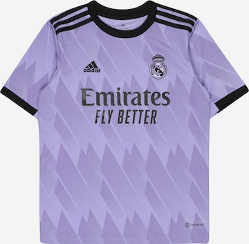 Maglia funzionale 'Real Madrid 22/23 Away' di ADIDAS PERFORMANCE in lilla: frontale