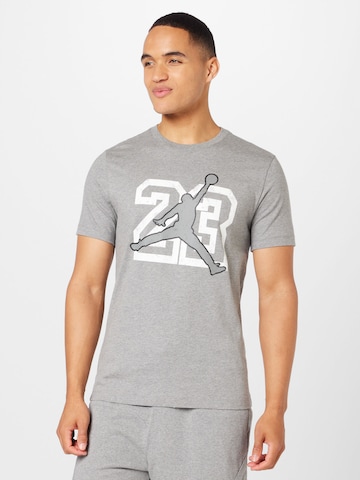 Jordan Bluser & t-shirts 'FLT ESS' i grå: forside