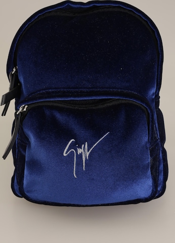 Giuseppe Zanotti Rucksack One Size in Blau: Vorderseite