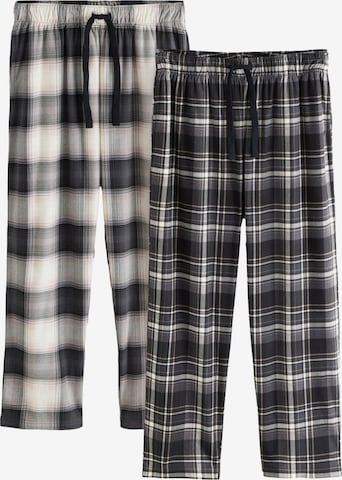 Next Pyjamahousut värissä harmaa: etupuoli