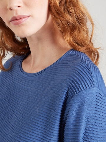 Sweat-shirt s.Oliver en bleu