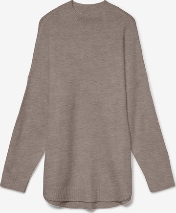 VERO MODA Sweater 'VMPLAZA' in Grey: front