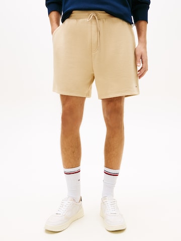 Tommy Jeans Loosefit Bukser i beige: forside