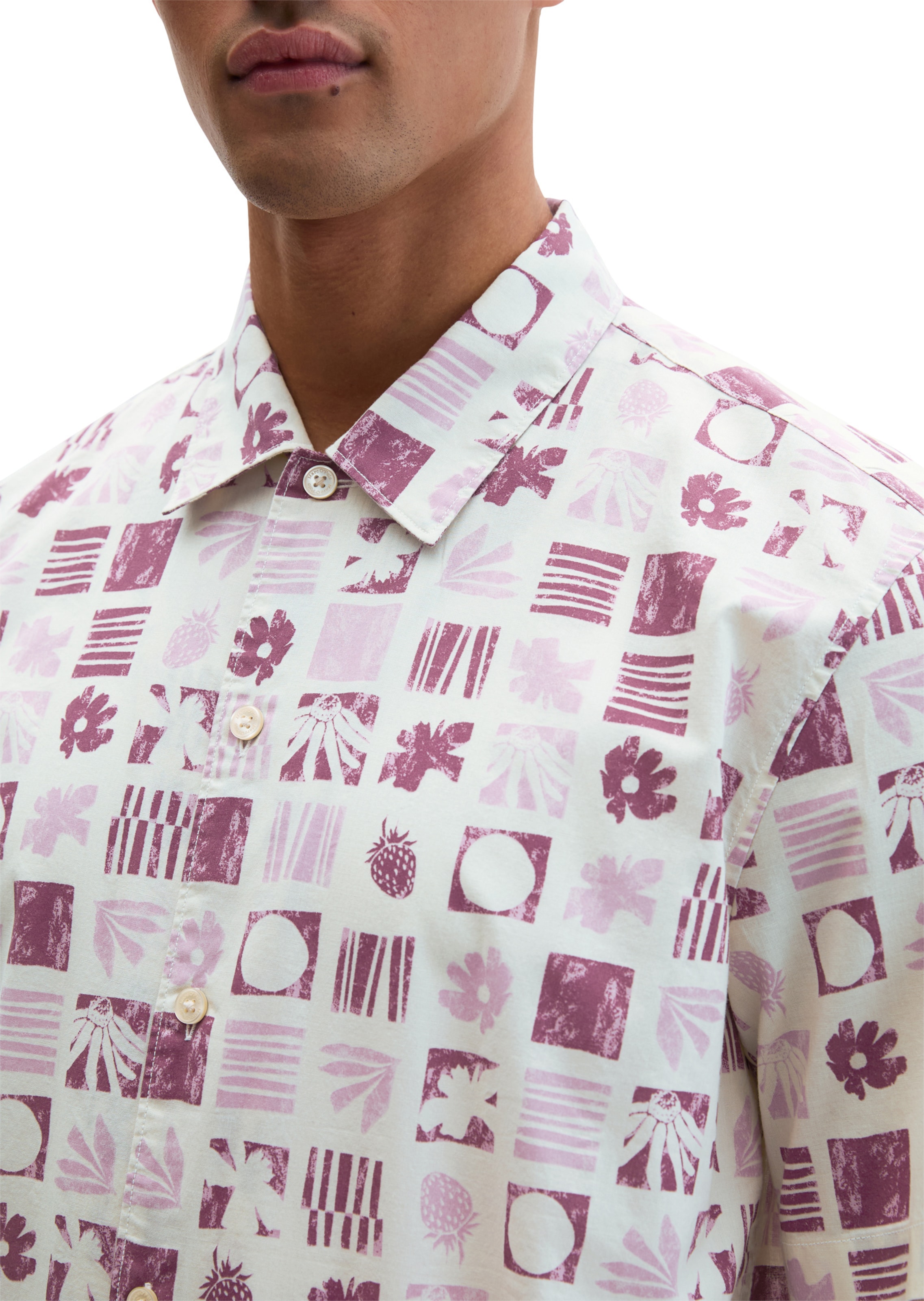 Marc O'Polo Regular fit Button Up Shirt in White