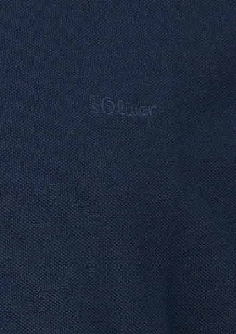 T-Shirt s.Oliver Men Big Sizes en bleu : devant