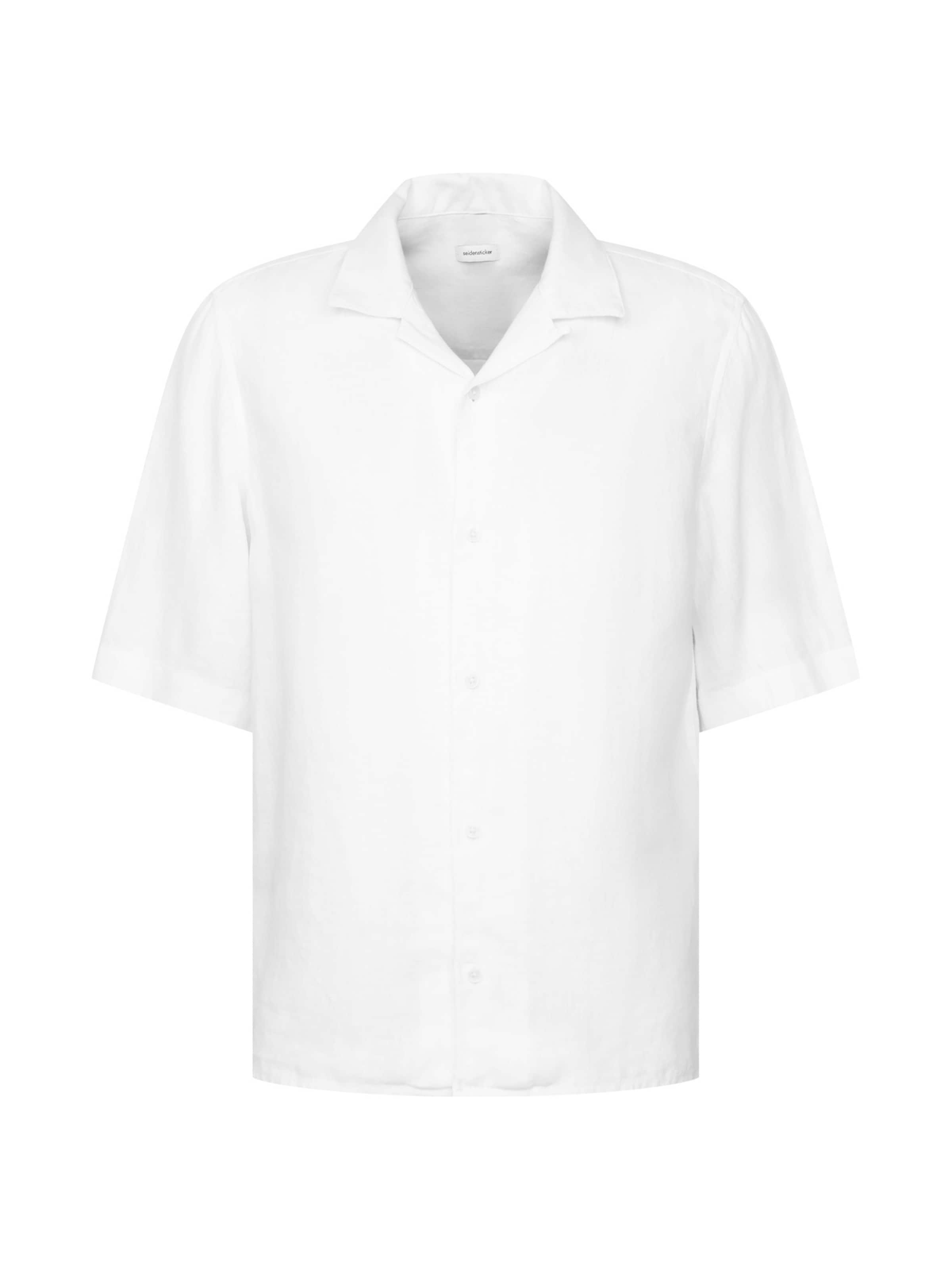 SEIDENSTICKER Chemise business 'Uni' en 47-48 en blanc, Vue avec produit