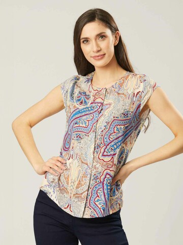 Quiosque Bluse '2JU003' in Beige: Vorderseite