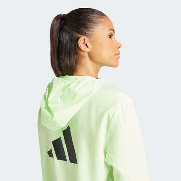 ADIDAS PERFORMANCE Athletic Jacket 'Run It' in Green