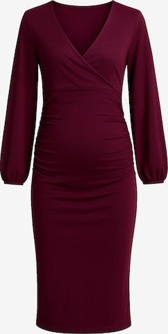 LYN MAMA Dress in Red: front