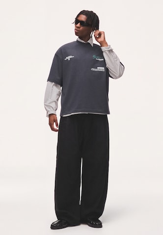 Bershka Tričko - Sivá