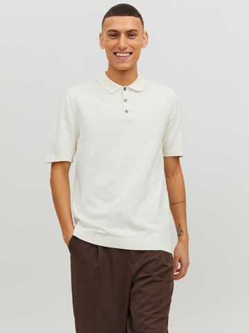 JACK & JONES Sweater 'Emil' in White: front