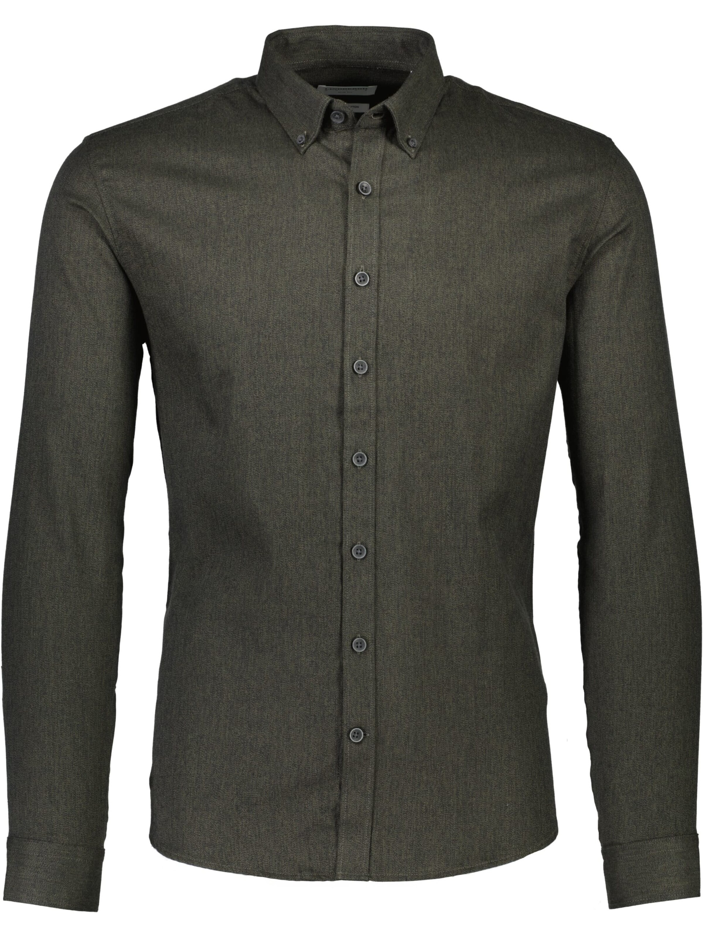 Regular fit Camicia di Lindbergh in verde: frontale