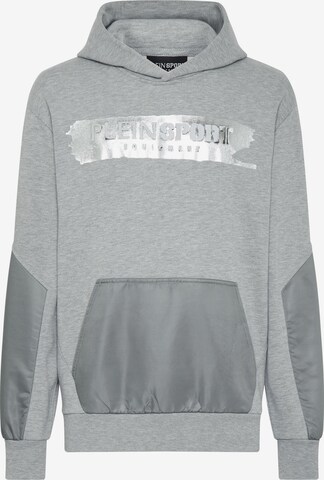 Felpa di Plein Sport in grigio: frontale