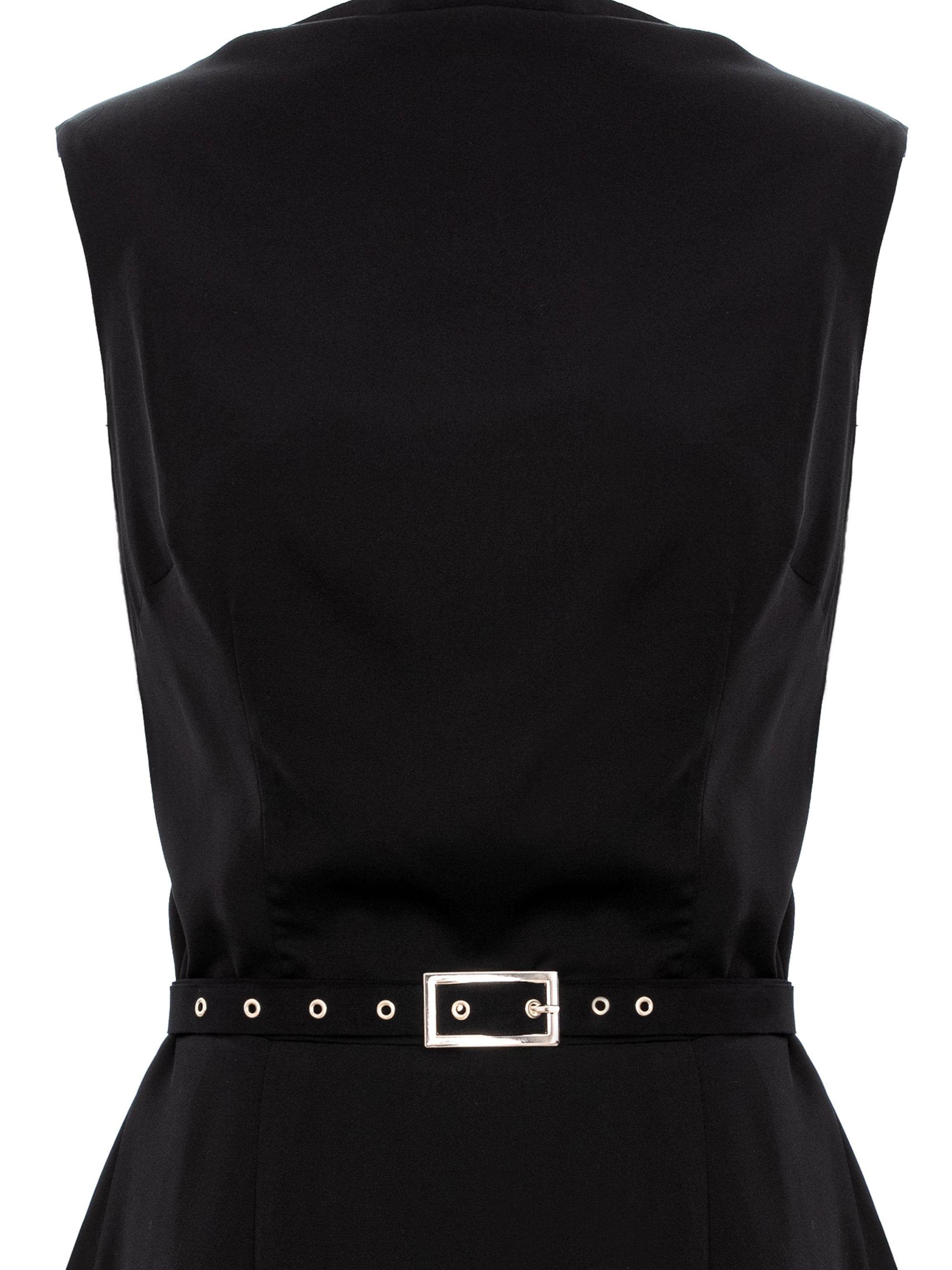 Robe 'Cowl' AVENUE N°29 en noir