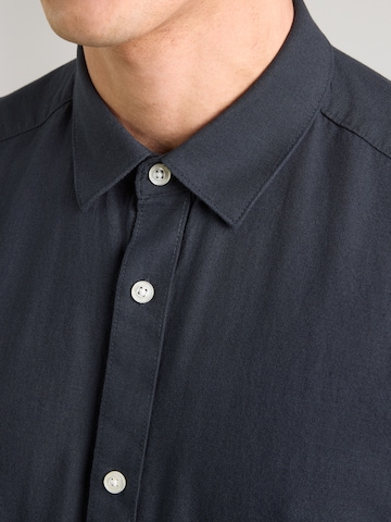 Only & Sons Slim fit Button Up Shirt 'ONSCANTLEY' in Blue