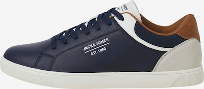 JACK & JONES Niske tenisice 'JFWJORDAN' u mornarsko plava / karamela / bijela, Pregled proizvoda