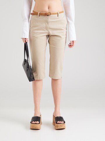 JDY Slim fit Chino trousers 'JDYChicago' in Beige: front