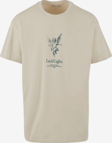 T-Shirt 'Lucid Lights' MT Upscale en beige : devant