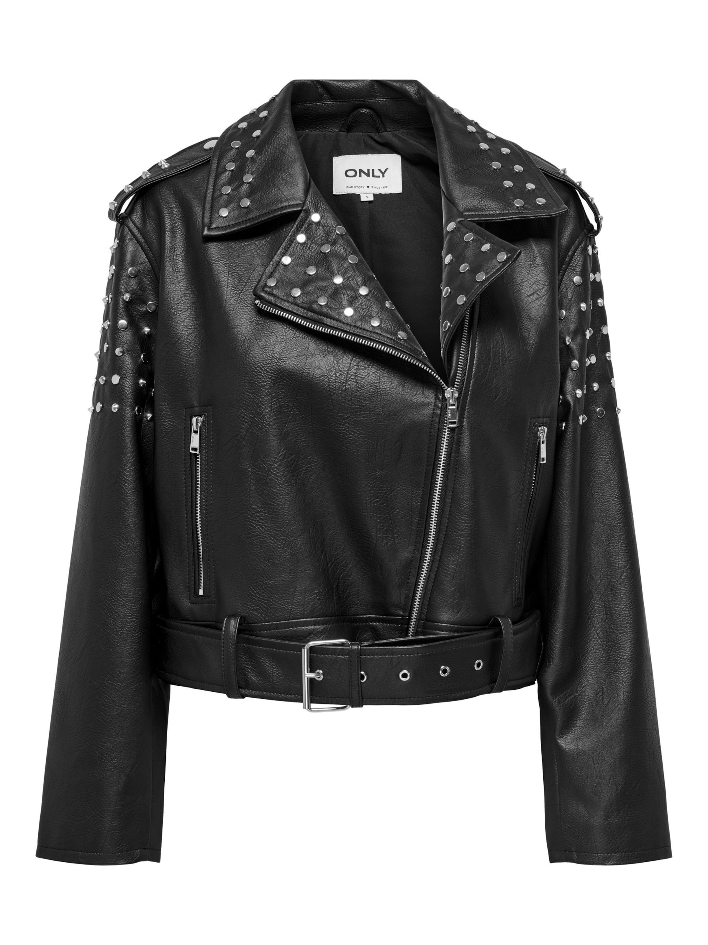 ONLY Tussenjas 'DESTINY' in Zwart: voorkant