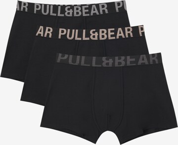 Pull&Bear Bokserki w kolorze czarny: przód