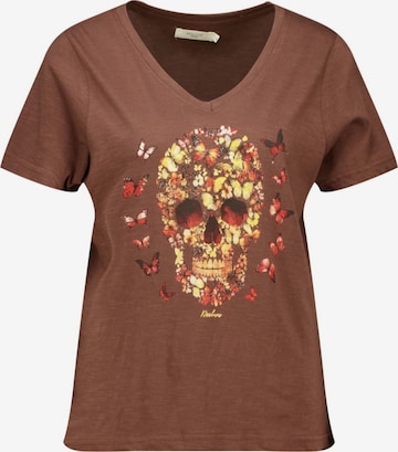 Deeluxe Shirt in Braun: Vorderseite