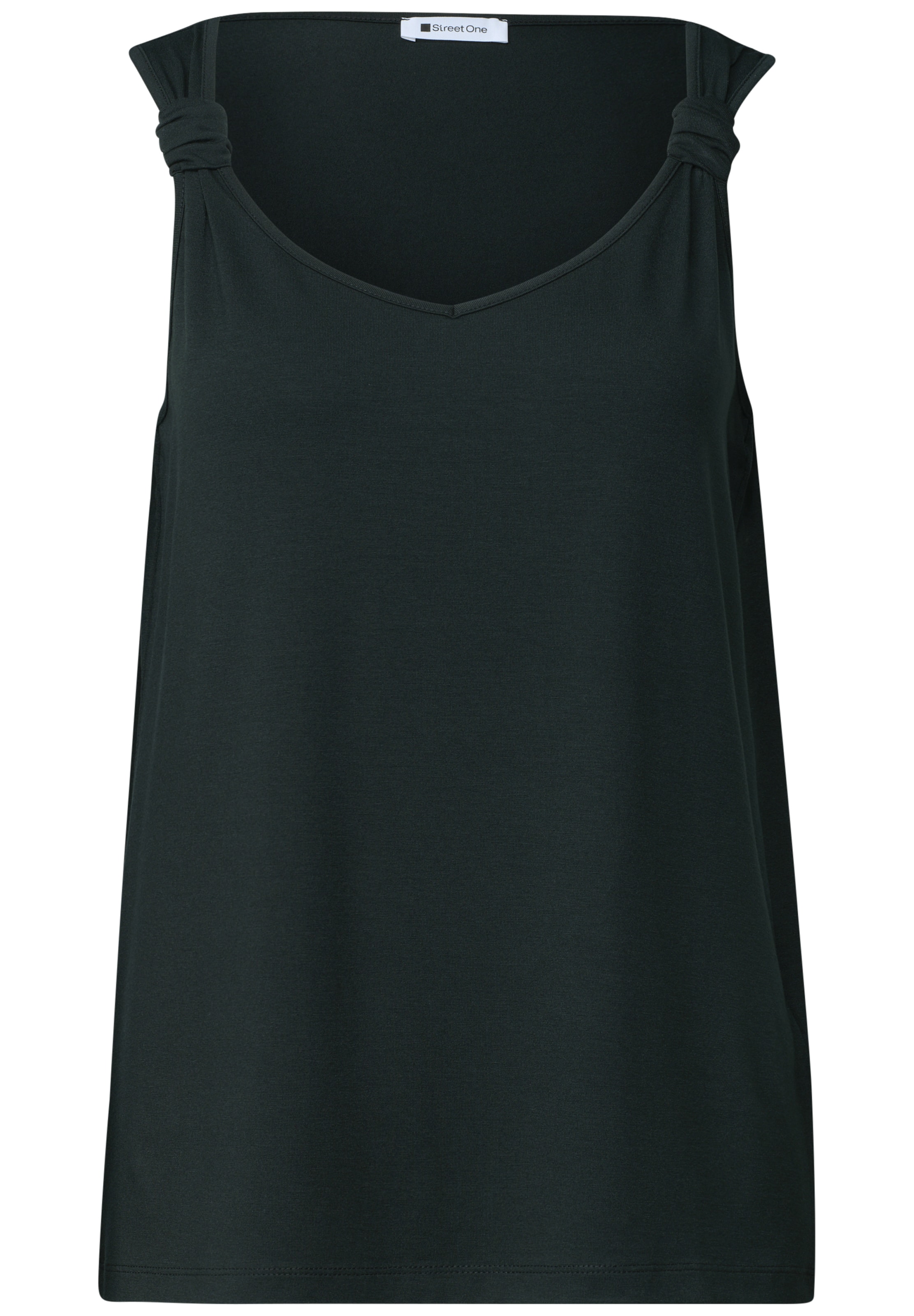 STREET ONE Top in Schwarz: Vorderseite