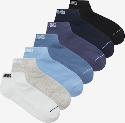 JACK & JONES Socks 'OWEN' in marine blue / Navy / Smoke blue / Night blue / Sapphire / mottled grey / White, Item view