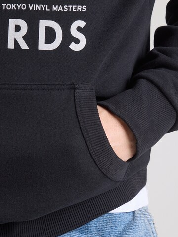 Superdry & Co Mikina 'RECORDS' - Čierna