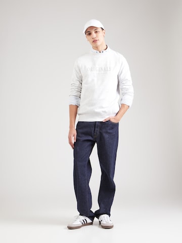 JACK & JONES Mikina 'JORFREDERIKSBERG' – bílá