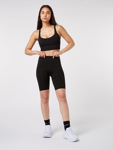 YO-GAYA Skinny Leggings‌‌‌‌‌‌ in Schwarz: Vorderseite