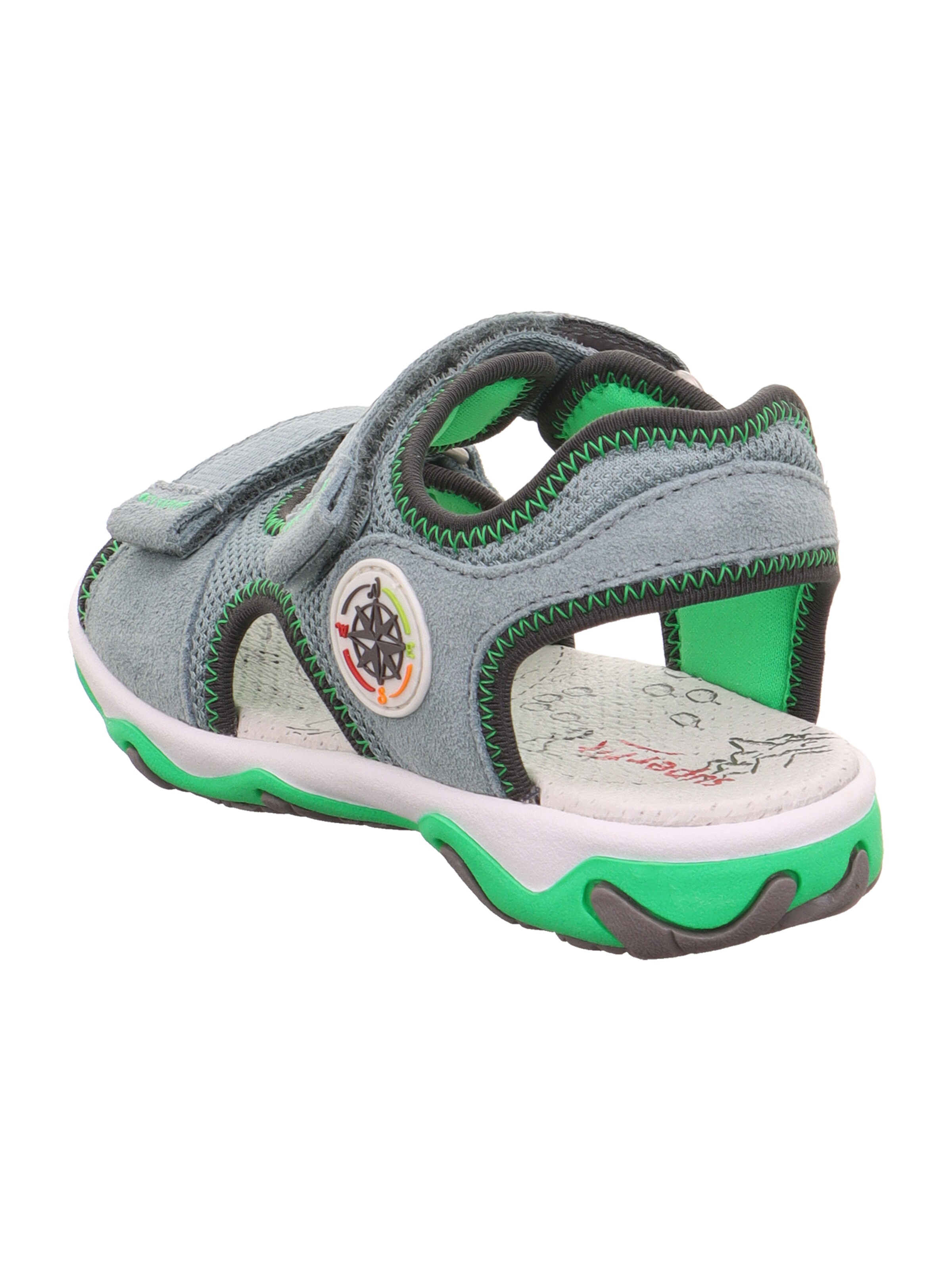 SUPERFIT Sandals & Slippers 'MIKE 3.0' in Green