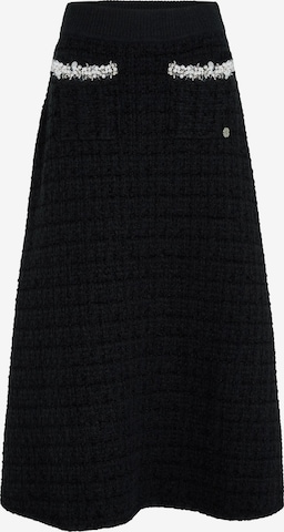 Karl Lagerfeld - Falda en negro: frente