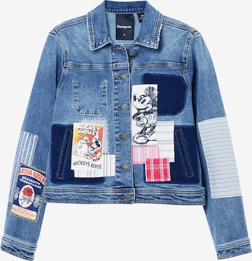 Veste mi-saison 'Mickey Mouse' Desigual en bleu : devant