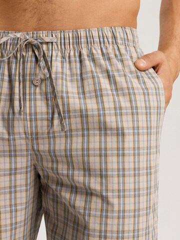 Hanro Pajama pants ' Night & Day ' in Beige