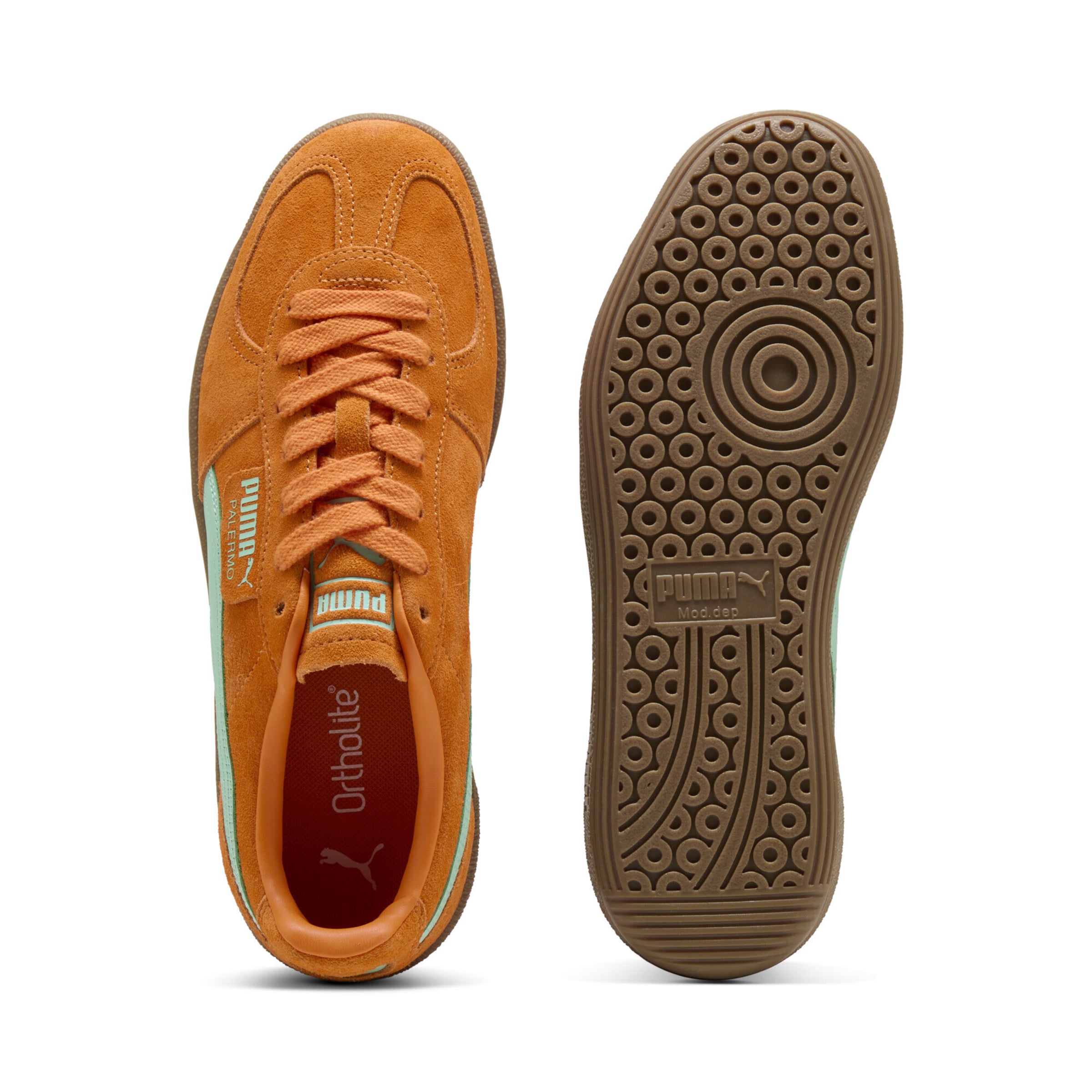 PUMA Sneakers laag 'Palermo' in Oranje