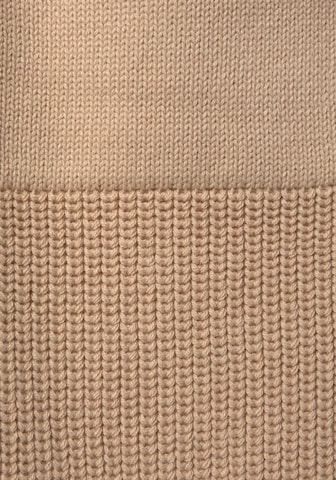 LASCANA Strickjacke in Beige